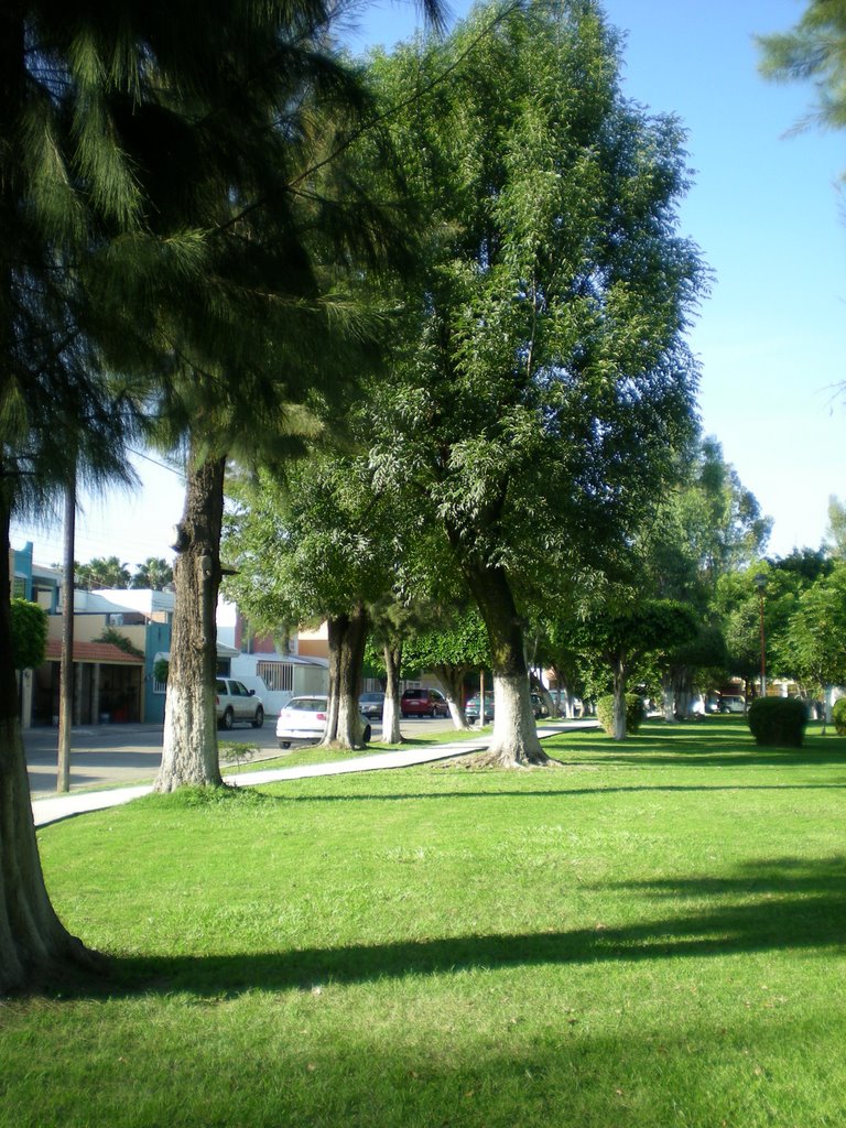 park in Loma Bonita neighbourhood, Гвадалахара