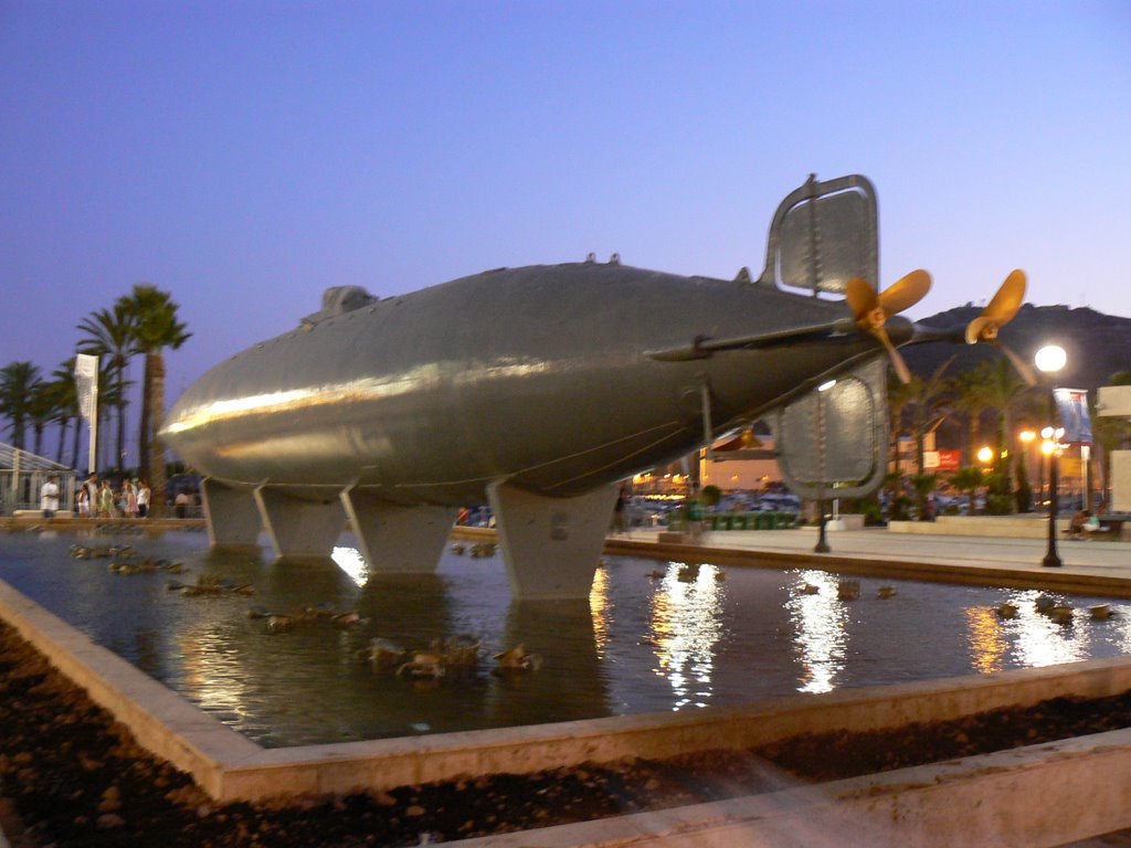 Submarino de Isaac Peral. 1º del Mundo. Cartagena., Картахена