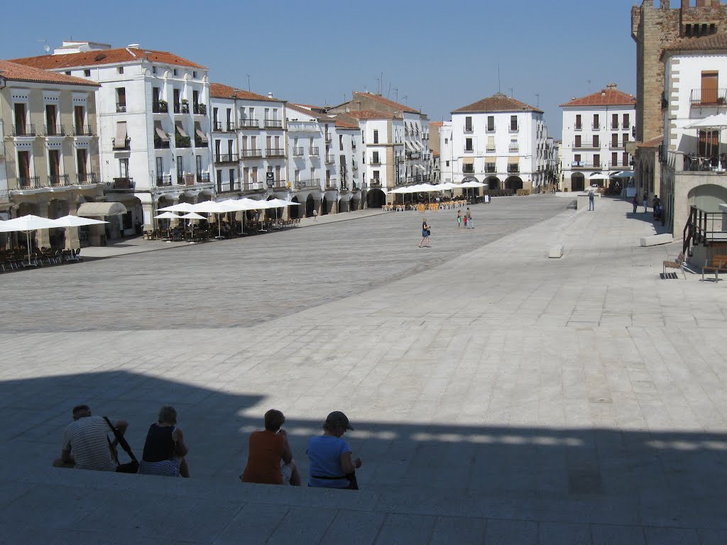 Plaza Mayor, Cáceres , Spain, Касерес