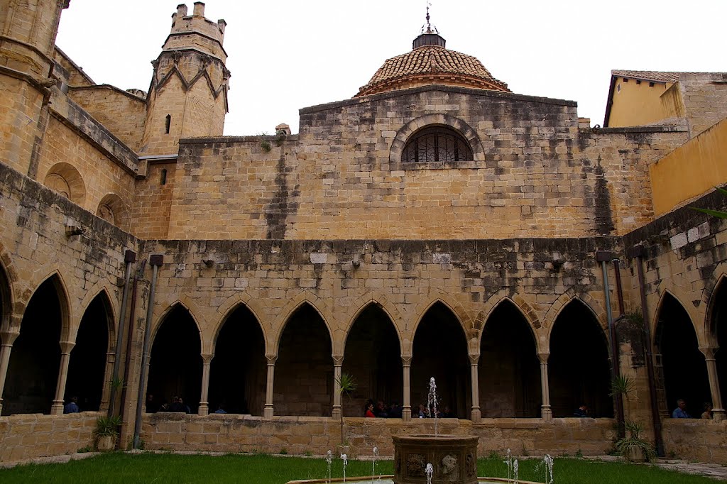 Claustro de la Catedral, Tortosa, Tarragona, Cataluña, España, Тортоса