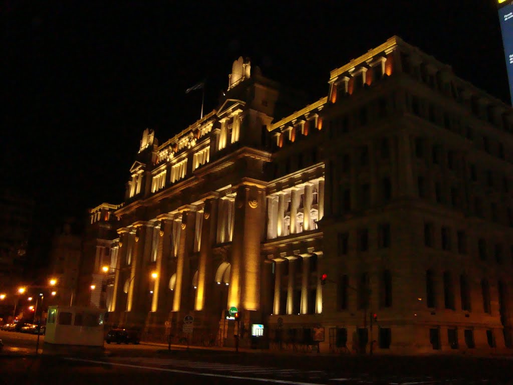 Palacio Tribunales o de Justicia - Ciudad Autónoma de Buenos Aires- Dedicada a Filippo de Venezuela, Азул