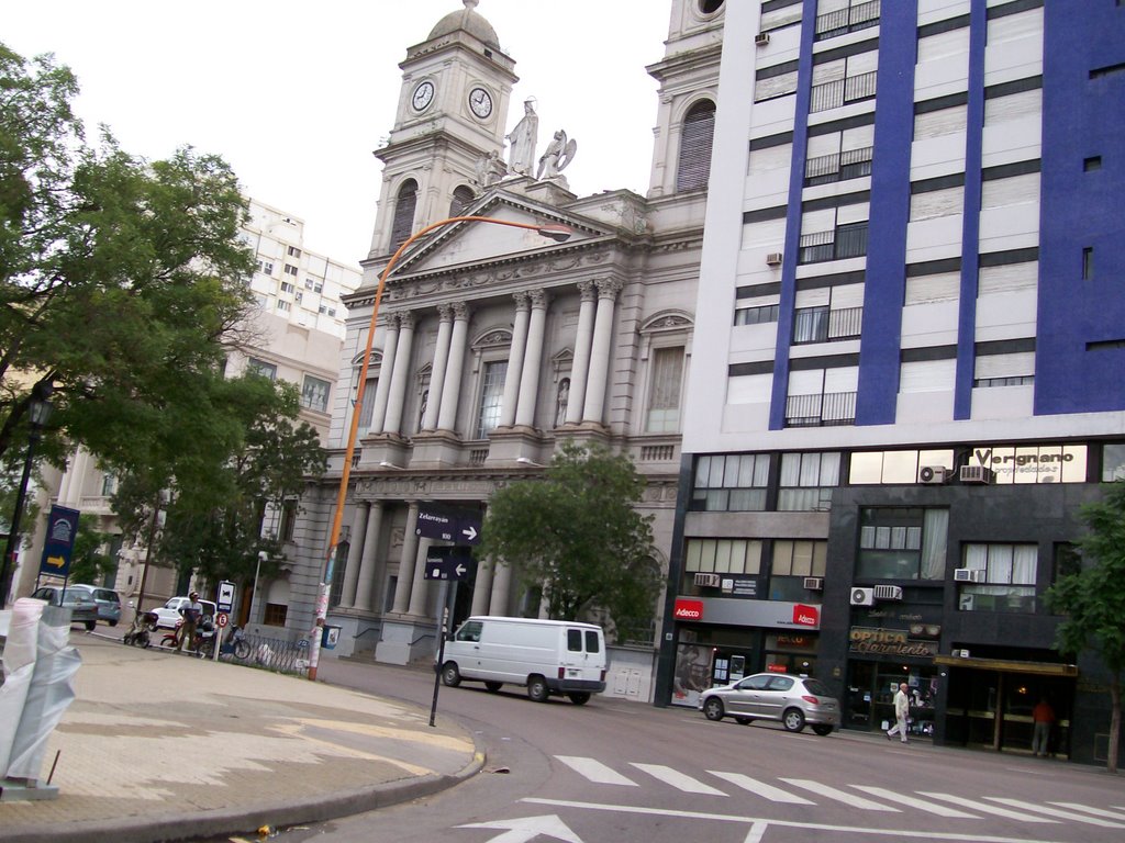 Bahia Blanca centro. Catedral, Байя-Бланка