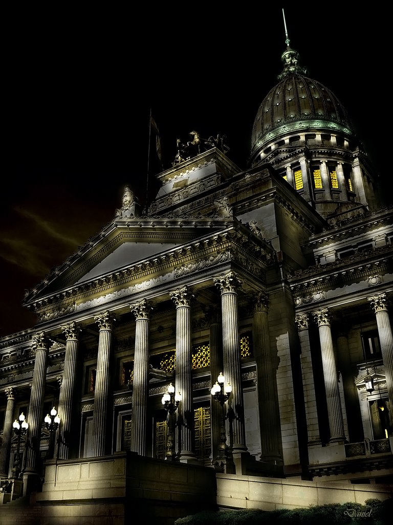 palacio del congreso nacional  (by night...), Буэнос-Айрес