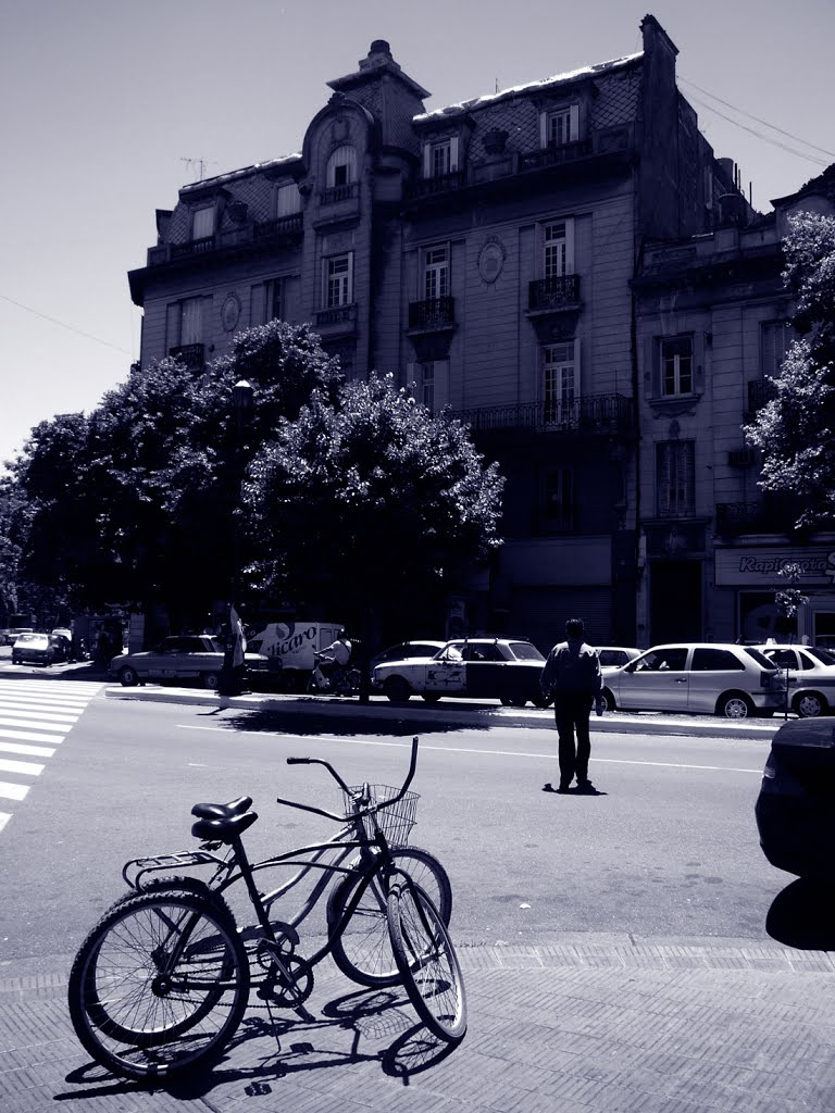 bicicletas en la diagonal, Ла-Плата