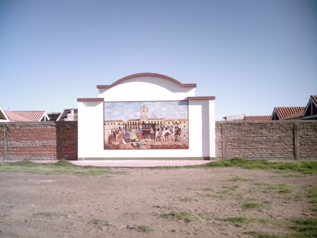 mural ,murature al 2300, Пунта-Альта