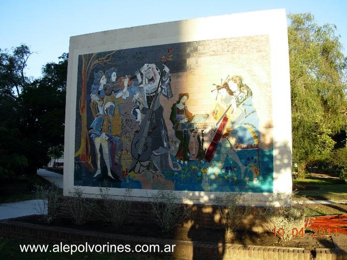 Tres Arroyos - Mural (alepolvorines), Трес-Арройос