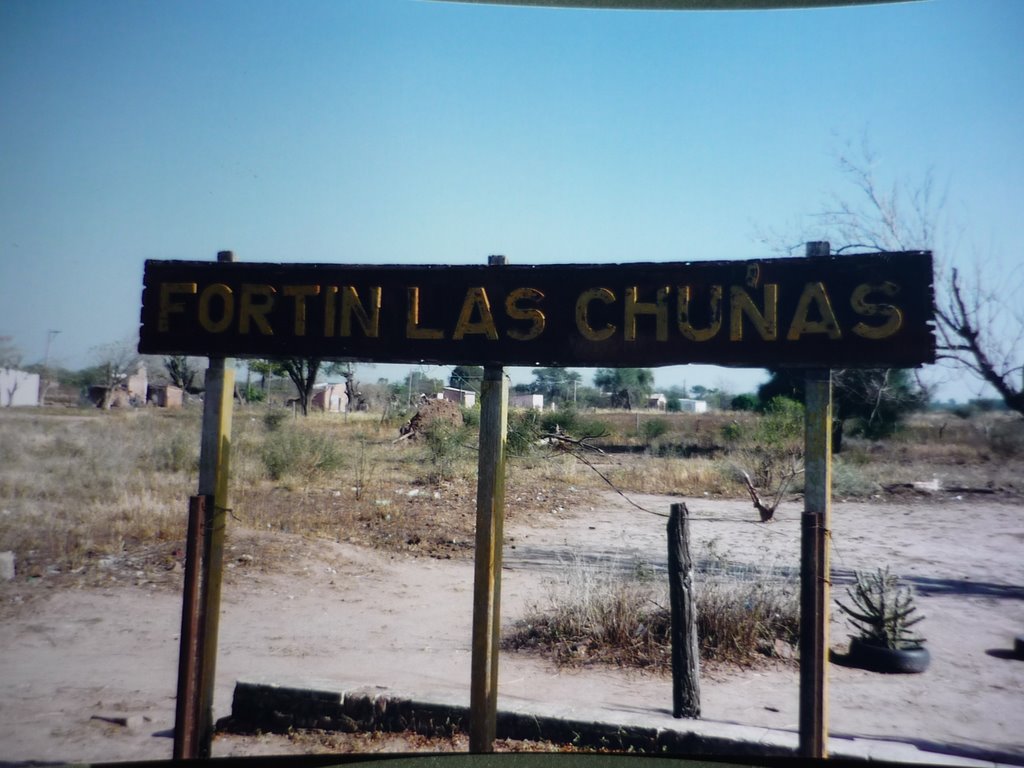 34 - Cartel de la estacion Fortin Las Chuñas, Пресиденсиа-Рокуэ-Сенз