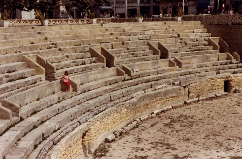 Anfiteatro Romano (foto anni 80), Лечче
