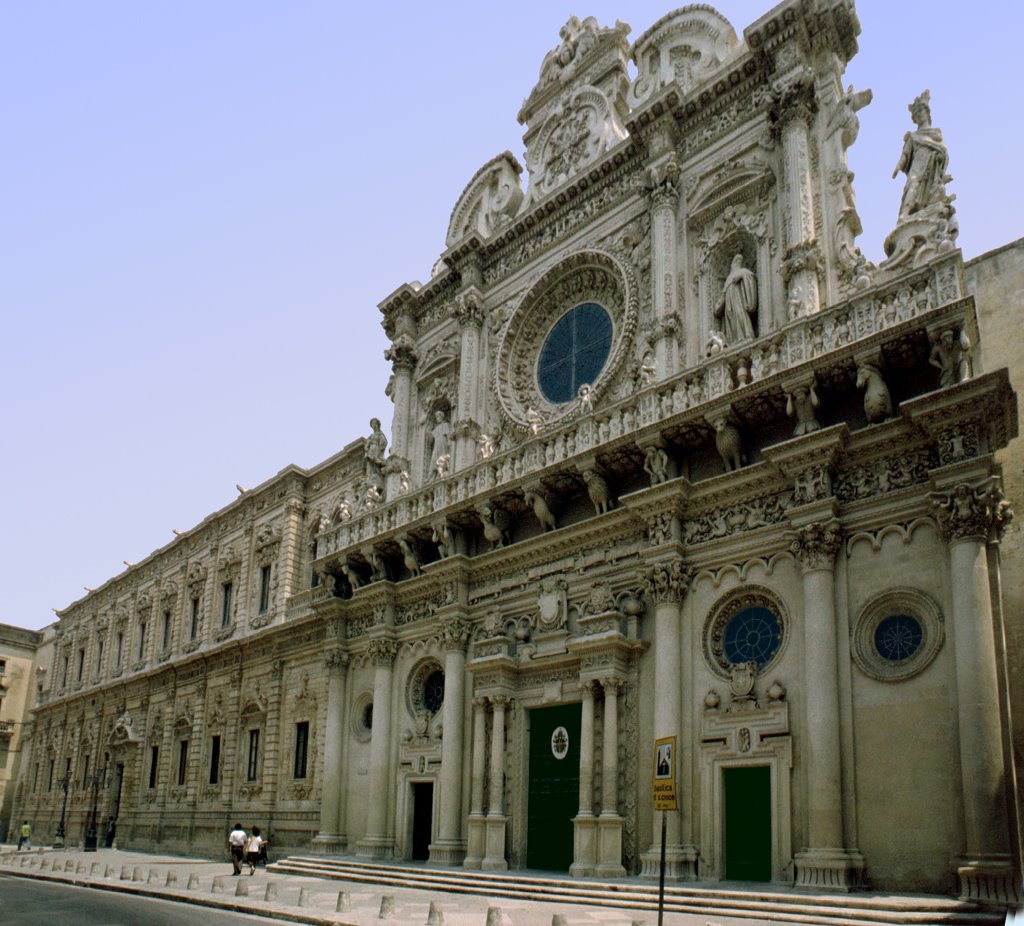 Lecce - Basilica di Santa Croce - Holy Cross Basilica - Salento (Italy), Лечче