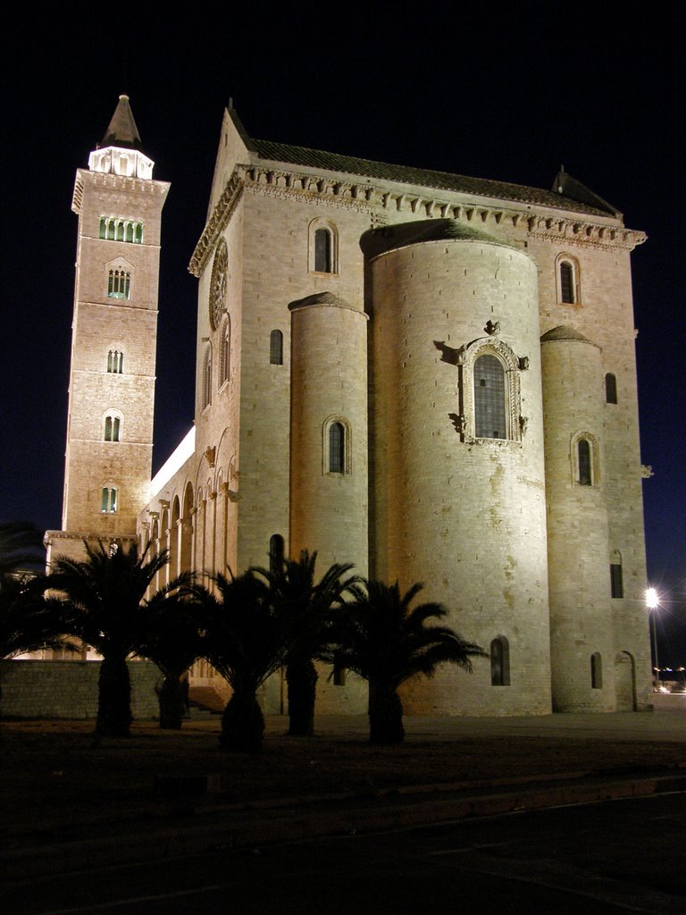 Trani Cathedral by night: the Queen, Трани