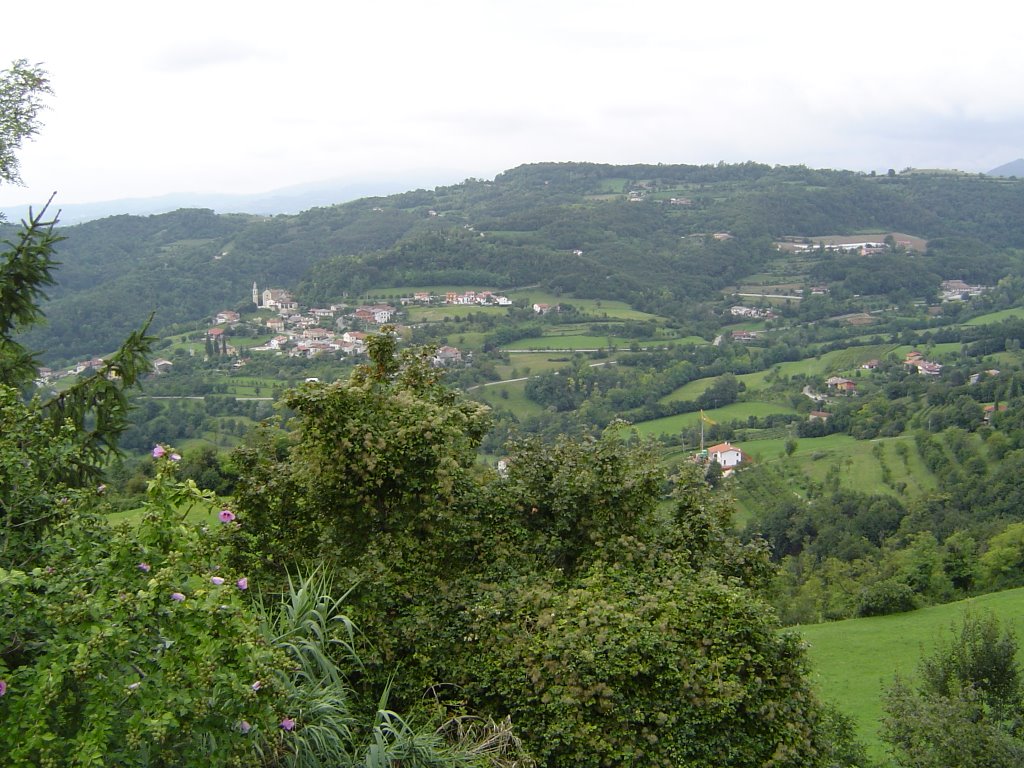 Vista da Via Zovo, Виченца