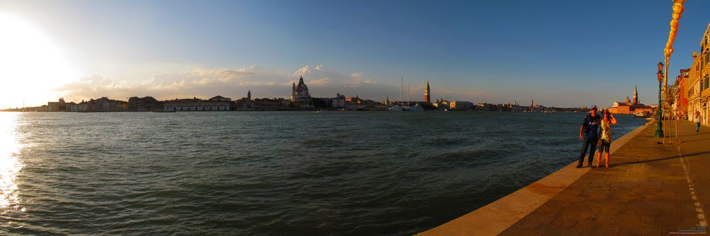 ITA Venezia from Isola della Giudecca [KWOT & LeenieforLena{panor} (M6) Panorama by KWOT], Венеция