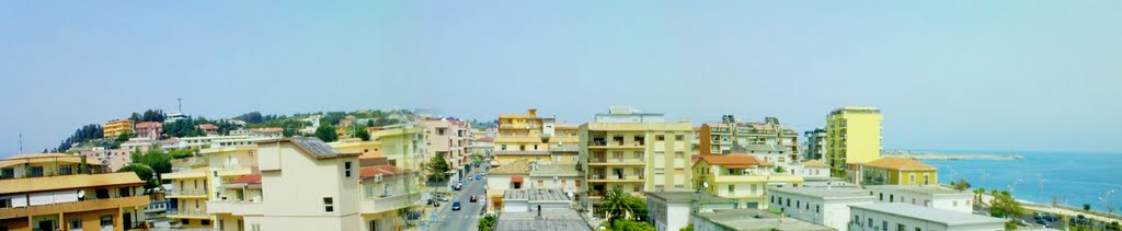 Panorama del quartiere Casciolino, Катанцаро