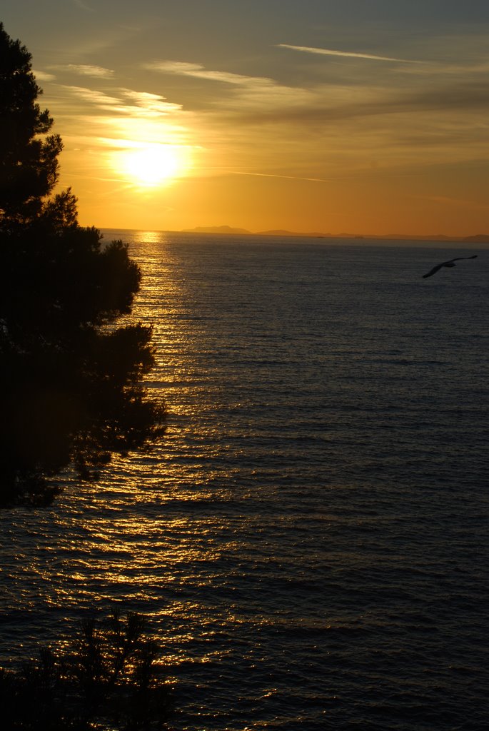 #07 SantAgnello:  tramonto sul golfo, Сорренто