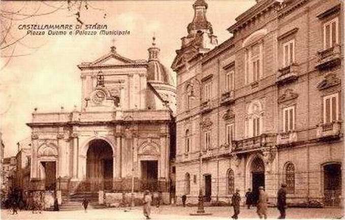 1933 - Piazza Municipio, Кастелламмаре-ди-Стабия