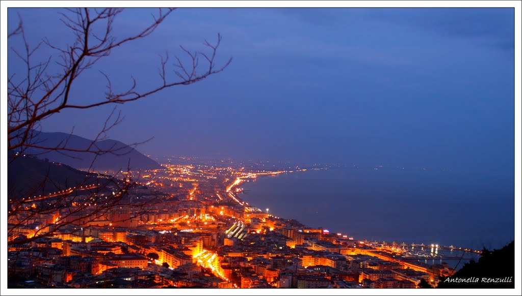 Salerno by night, Салерно
