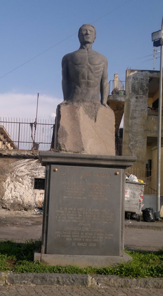 Monumento ai caduti, Торре-Аннунциата