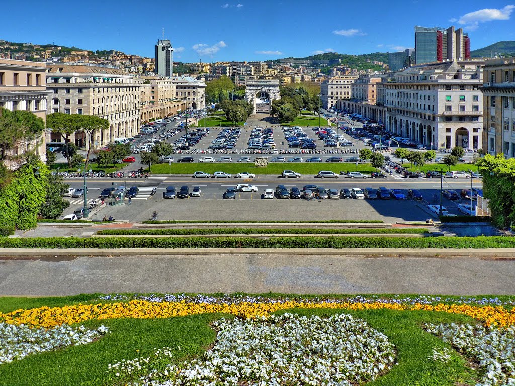 piazza della Vittoria - Genova, Генуя