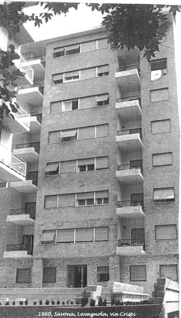 1960, Savona, via Crispi 14, Савона