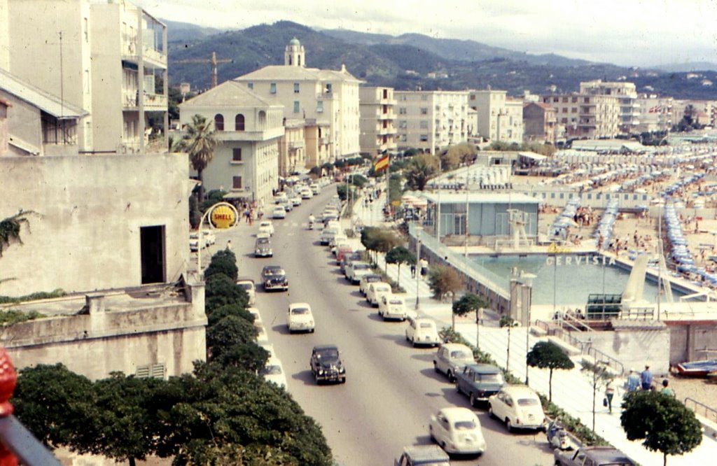 Panorama di Albissola Marina negli anni 60, Савона