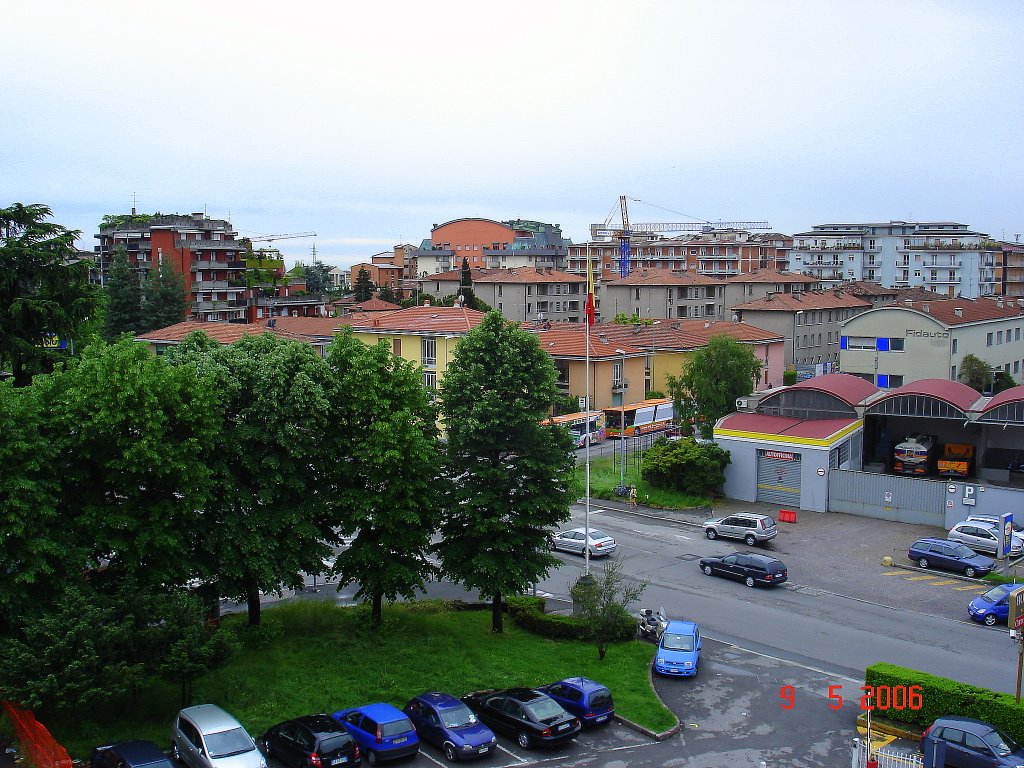 Bergamo - Vista do Hotel Citta Dei Mille - Vilson Flôres, Бергамо