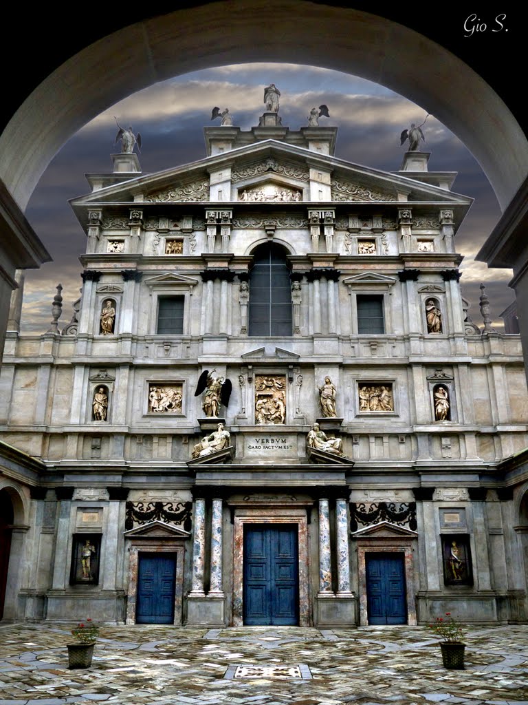 Facciata Santuario S. Maria dei Miracoli in San Celso, Милан