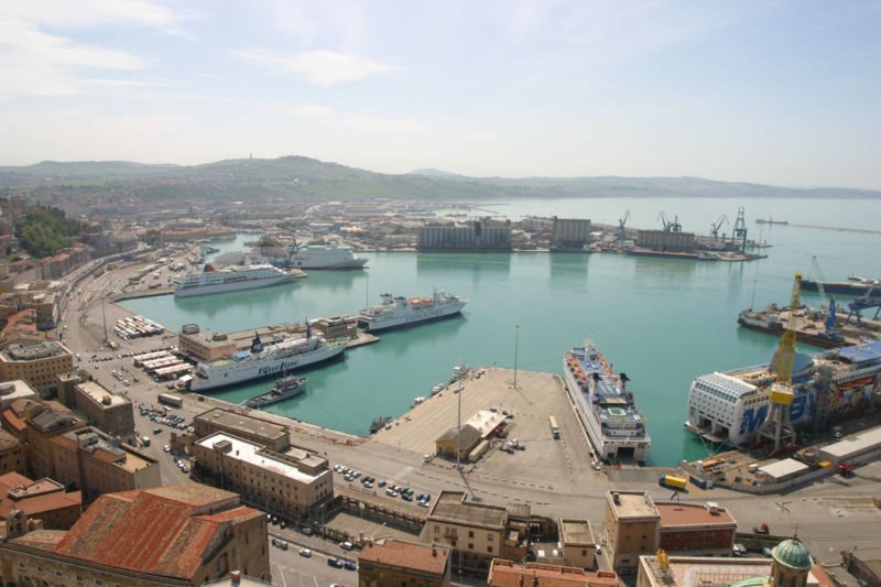Hafen von Ancona Überblick, Анкона