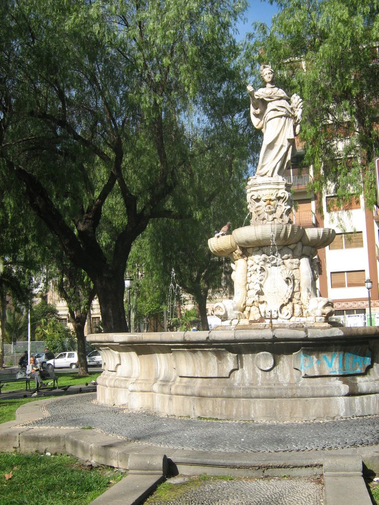 Fontana di Cerere (a Matapallara), 1784, Катания