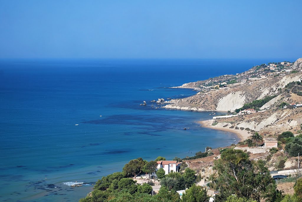 Sicilia - Licata - La costa da Marianello, Ликата