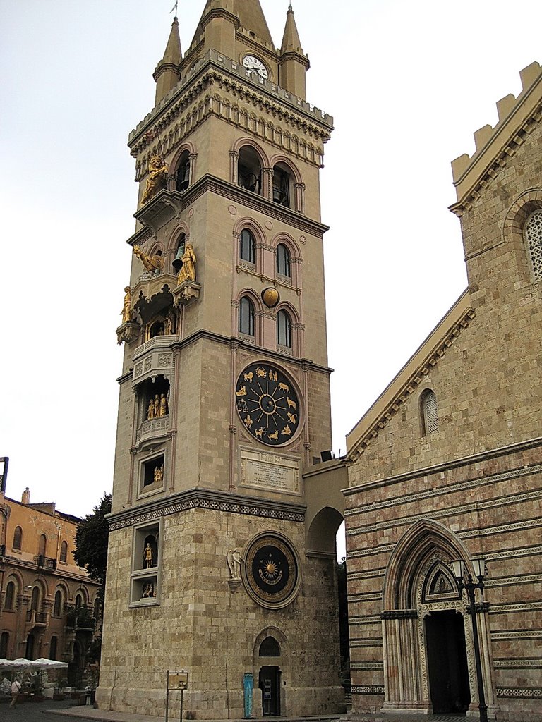 Bell Tower and Astronomical Clock .Orologio astronomico, Мессина