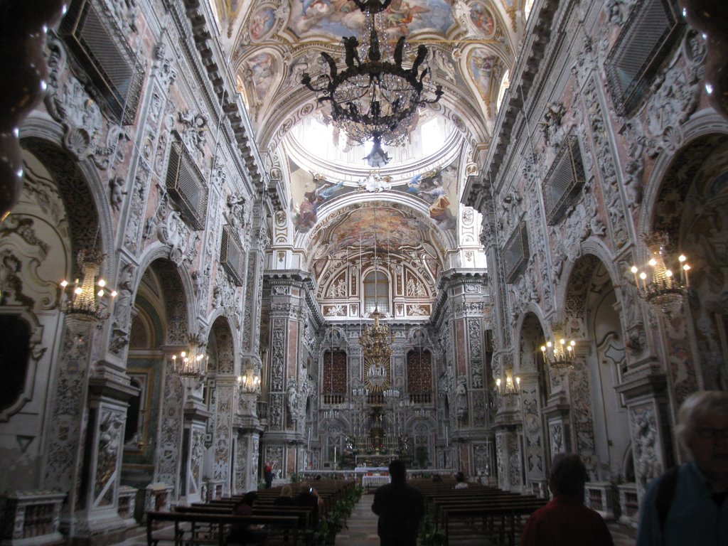 Palermo: interno della Chiesa di S. Caterina, Палермо