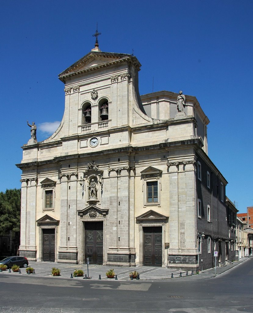 Chiesa di Santa Barbara. Paternò, Catania., Патерно