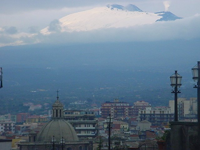 Etna vista da Paternó, Патерно