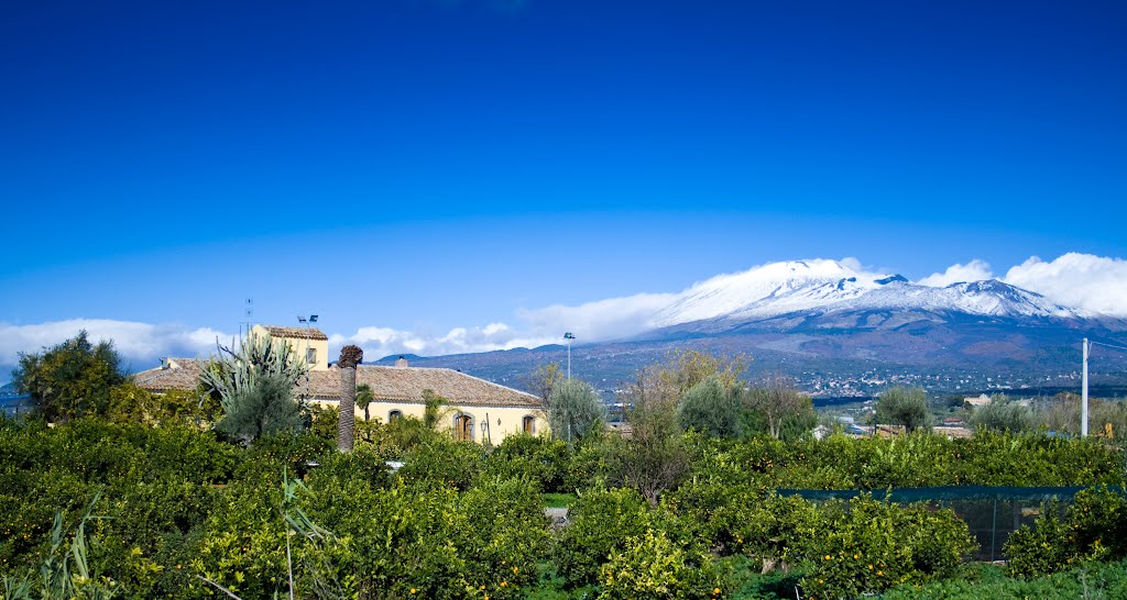 Etna panorama Dal casale del Etna, Патерно