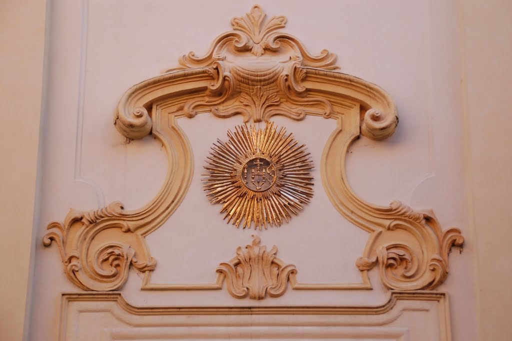 San Bernardinos Church - façade (detail), Верцелли