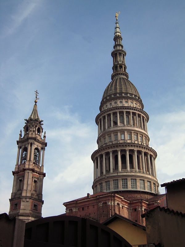 Cupola e Campanile di San Gaudenzio da via Antonelli, Новара