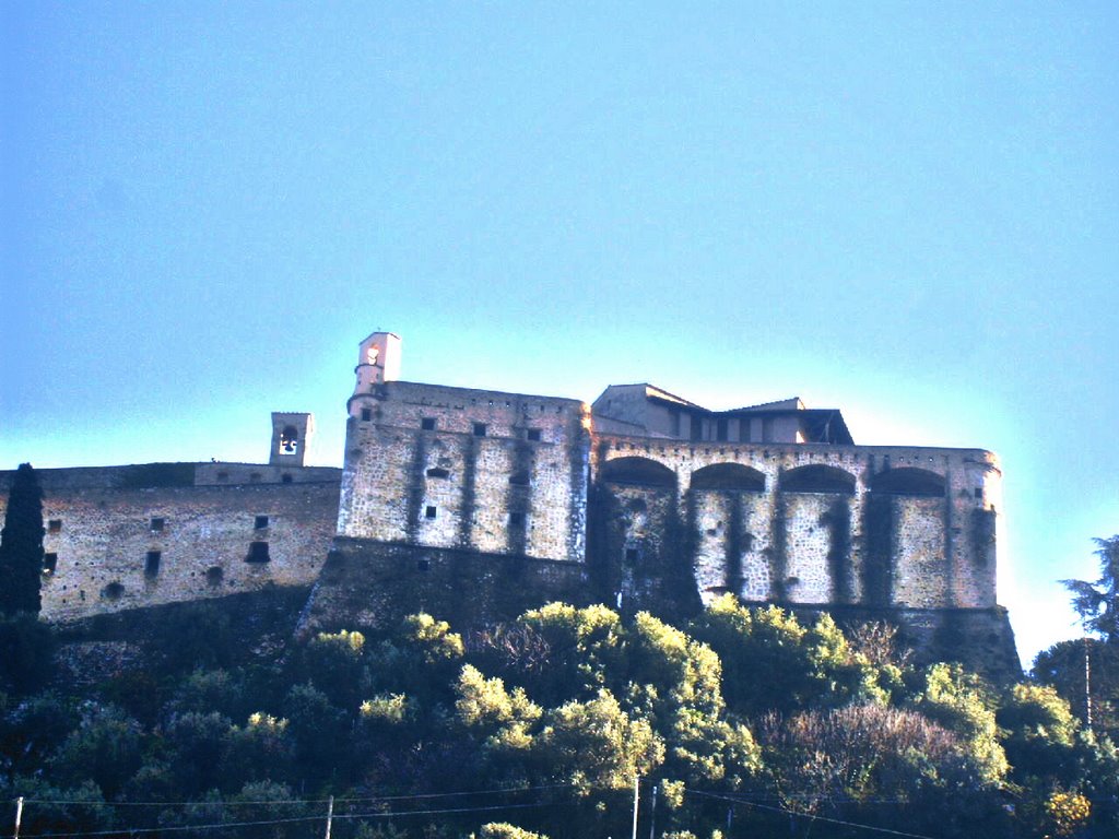 Il castello Malaspina, particolare, Масса