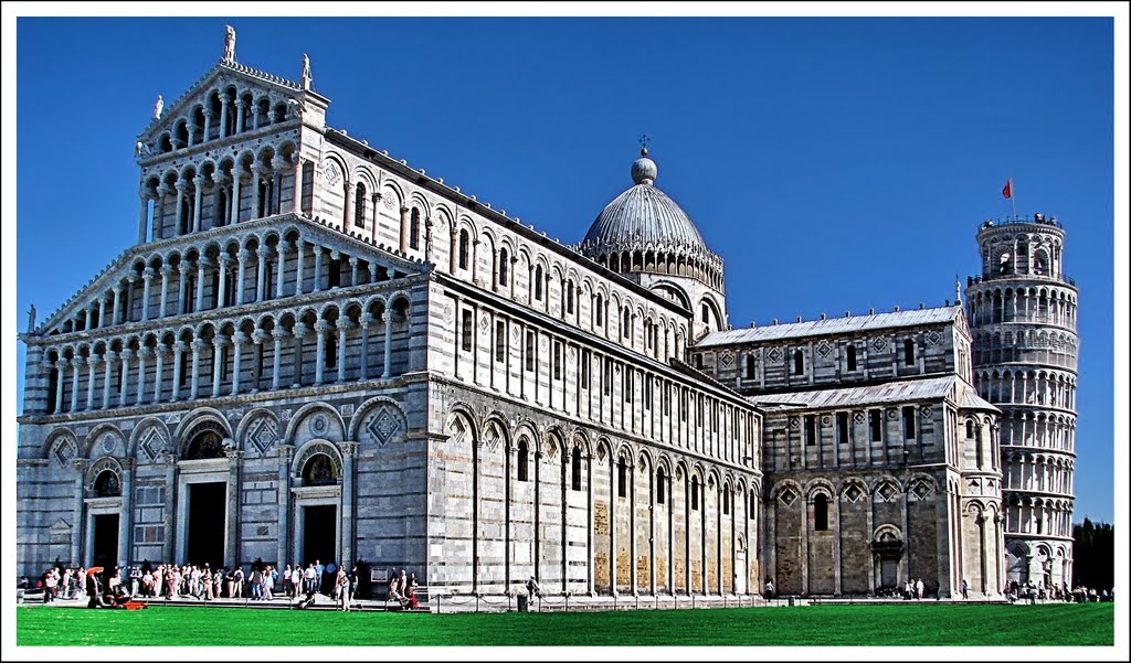 Pisa - Piazza dei Miracoli  - Duomo - Torre pendente --------------- UNESCO World Heritage, Пиза