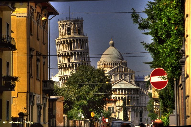 Schiefer Turm von Pisa / Leaning tower of Pisa - © AW, Пиза