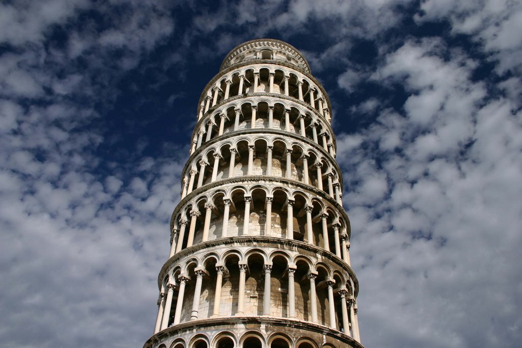 The leaning tower, Пиза