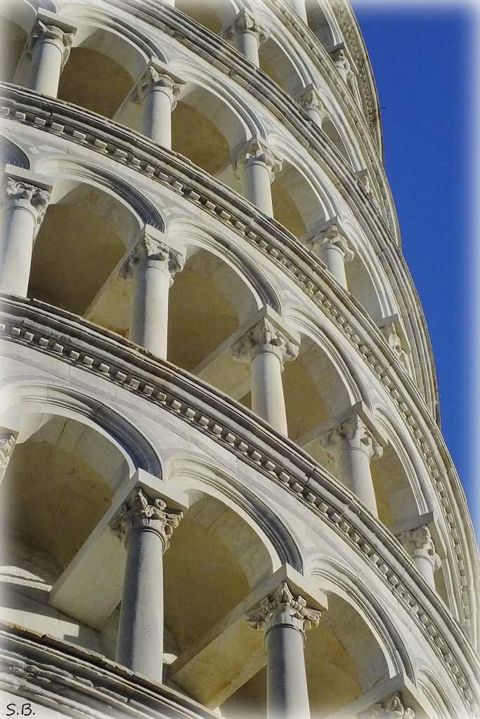 Torre di Pisa: particolare, Пиза