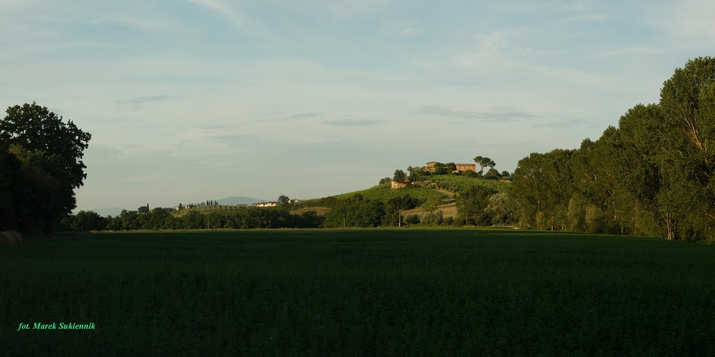 Toskańskie klimaty - okolice Torrity di Siena, Сьена