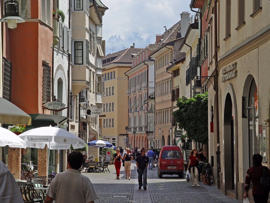 Bolzano, Via Dei Portici, Больцано