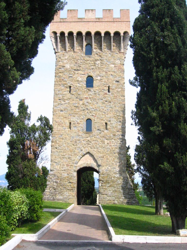 Torgiano, la torre di Giano., Перуджиа