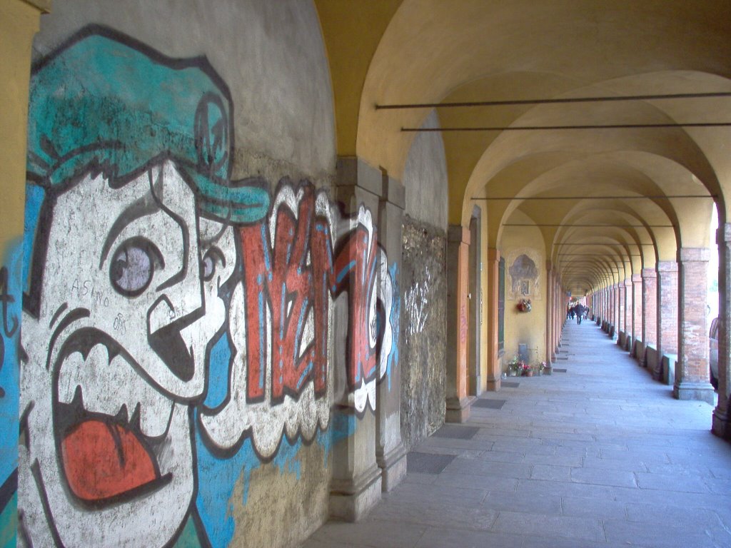 Urban graffiti., Болонья