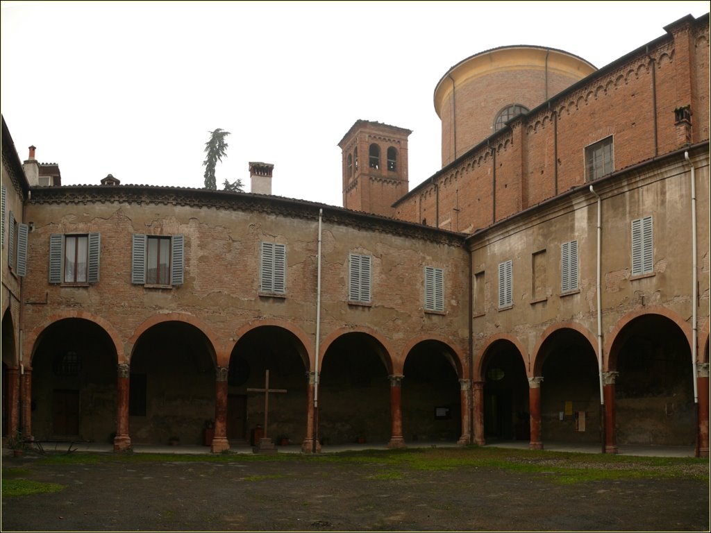 Modena-Chiostro del Carmelo in S.Biagio, Модена