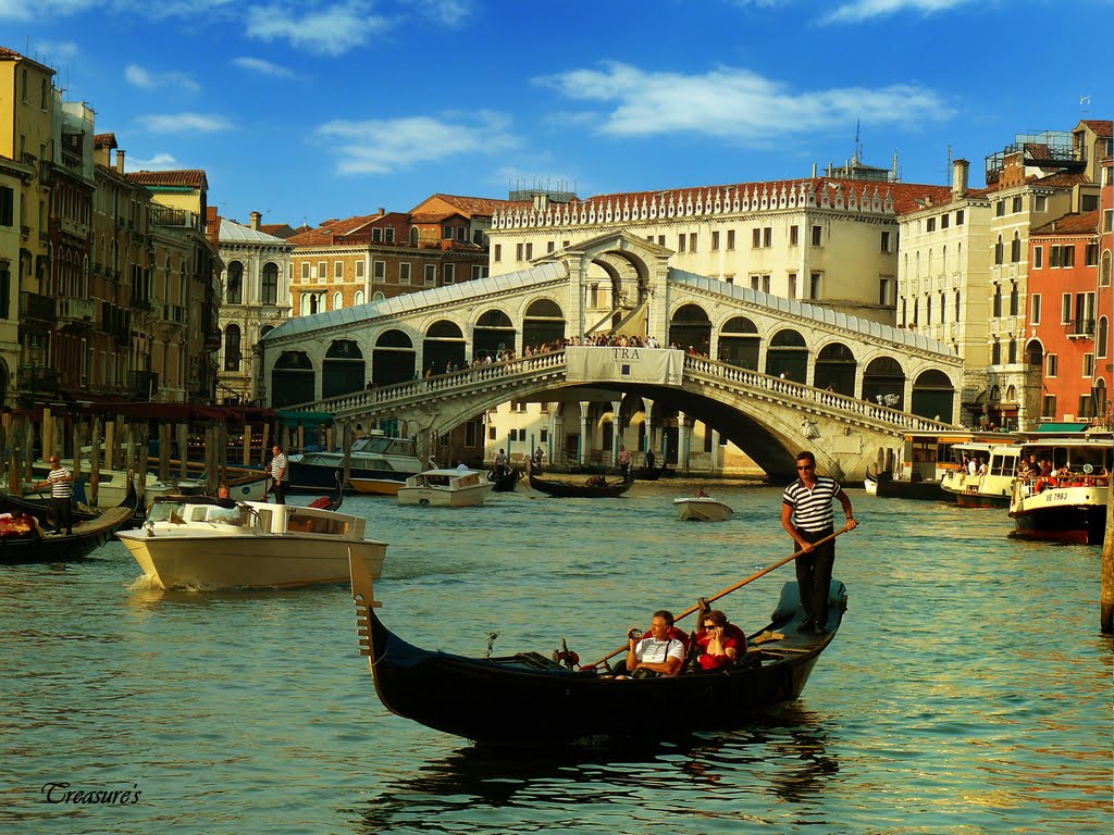 Egy romantikus kép / A romantic image, Венеция