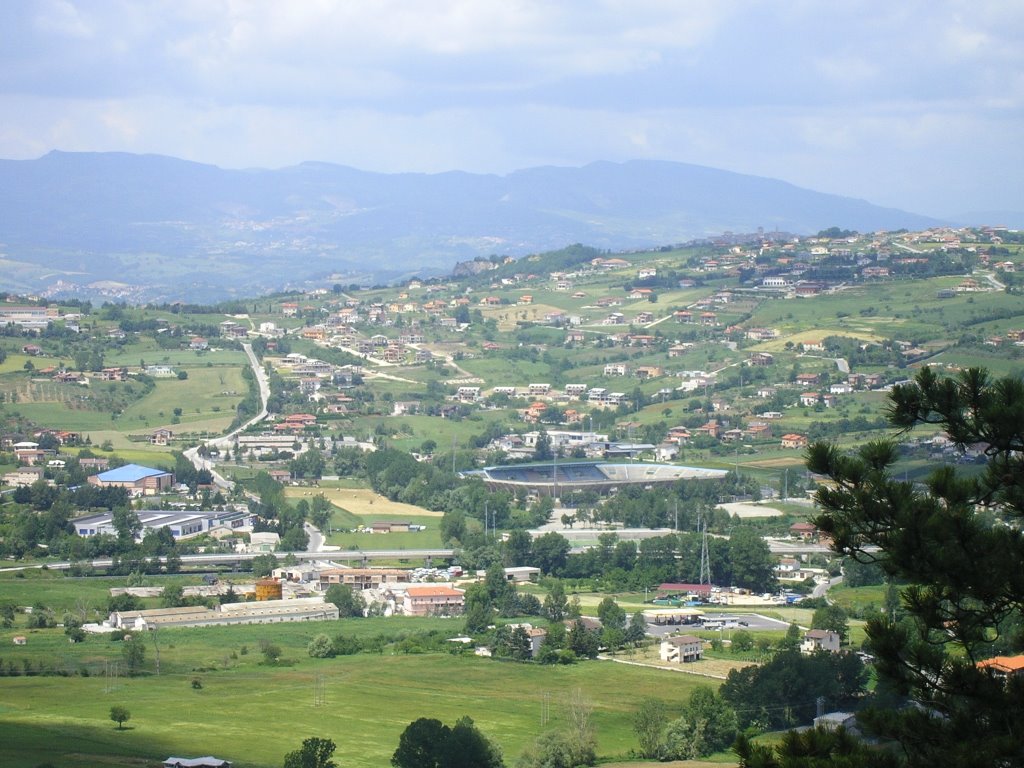 Panorama dal Colle Monforte, Кампобассо