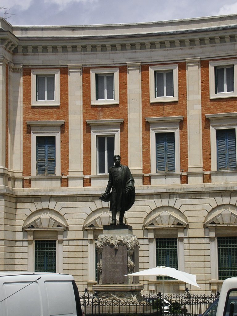 Statua di Gabriele Pepe, Кампобассо