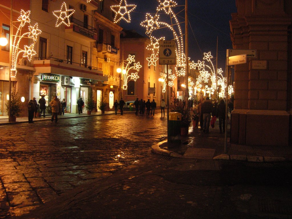 Reflections of Christmas in Crotone, KR., Кротоне